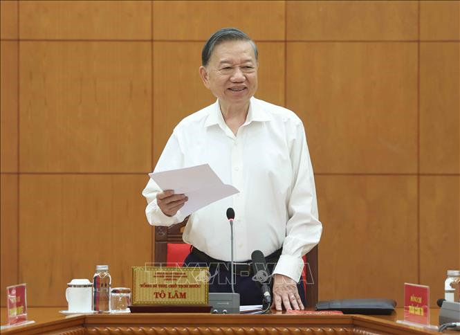 Tổng Bí thư, Chủ tịch nước Tô Lâm: Công tác tư tưởng phải sát thực tiễn, gần nhân dân